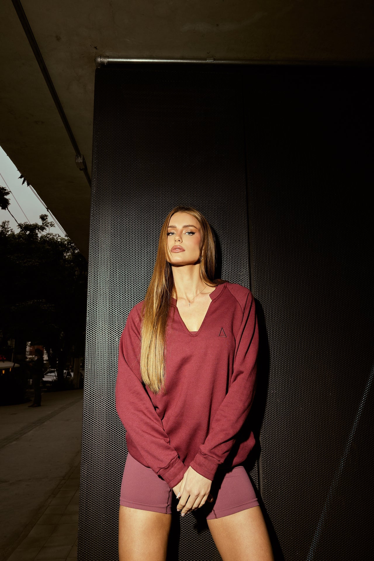 Blusa Moletom Gentle Burgundy