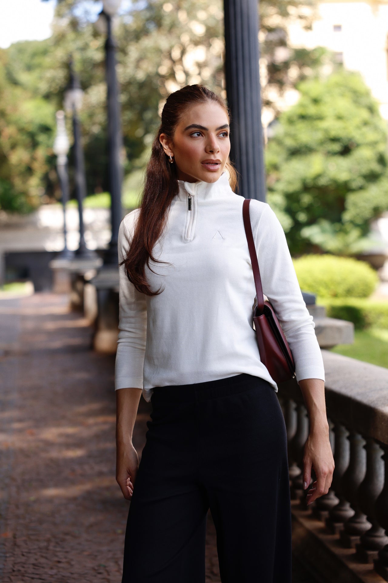 Hight Waist Wide Leg Black