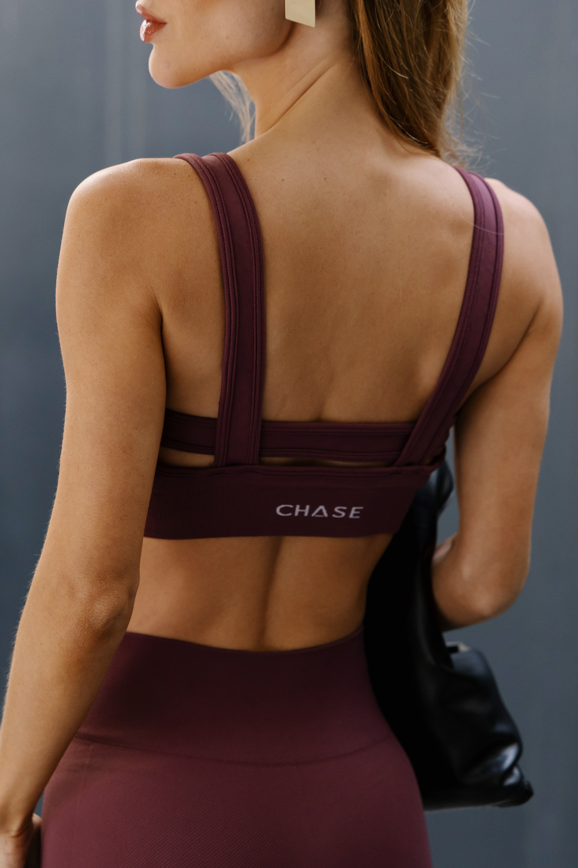 Top Brawny Seamless Burgundy