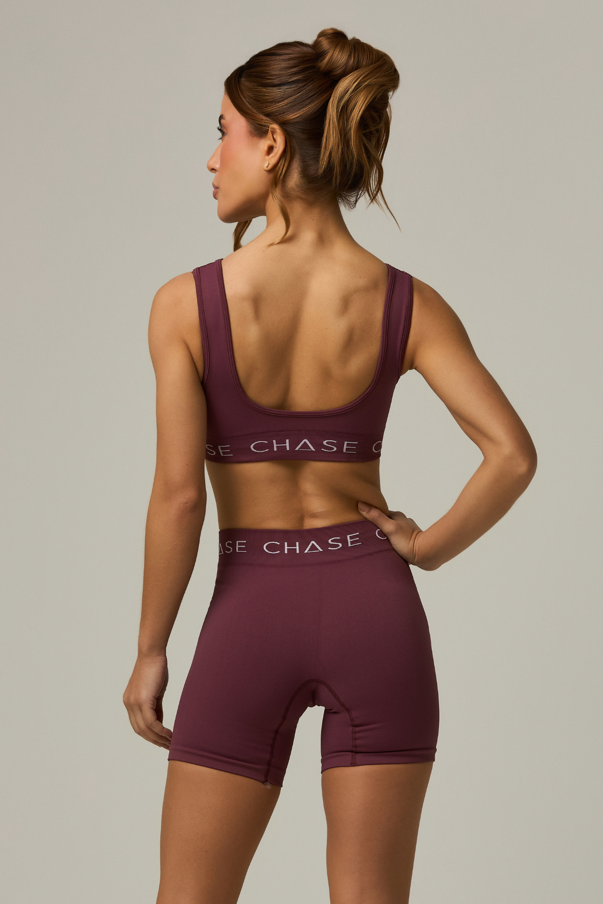 Top Signature Seamless Burgundy