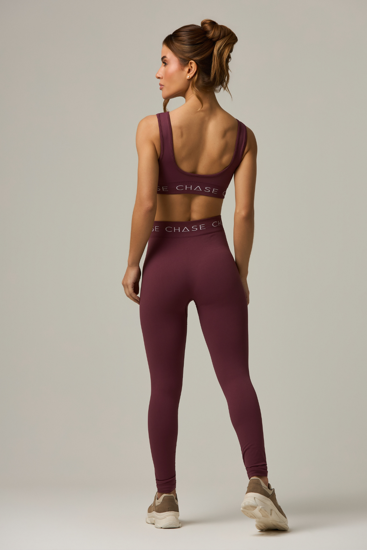 Legging Signature Seamless Burgundy