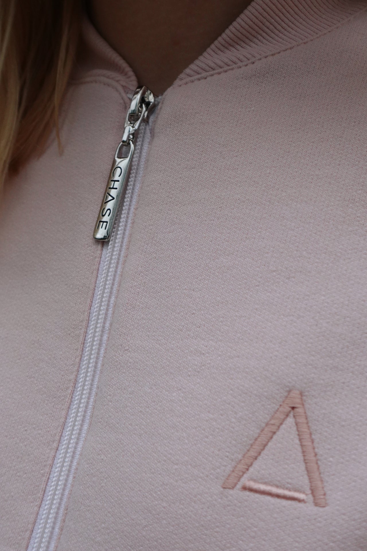 Moletom Zip Light Pink