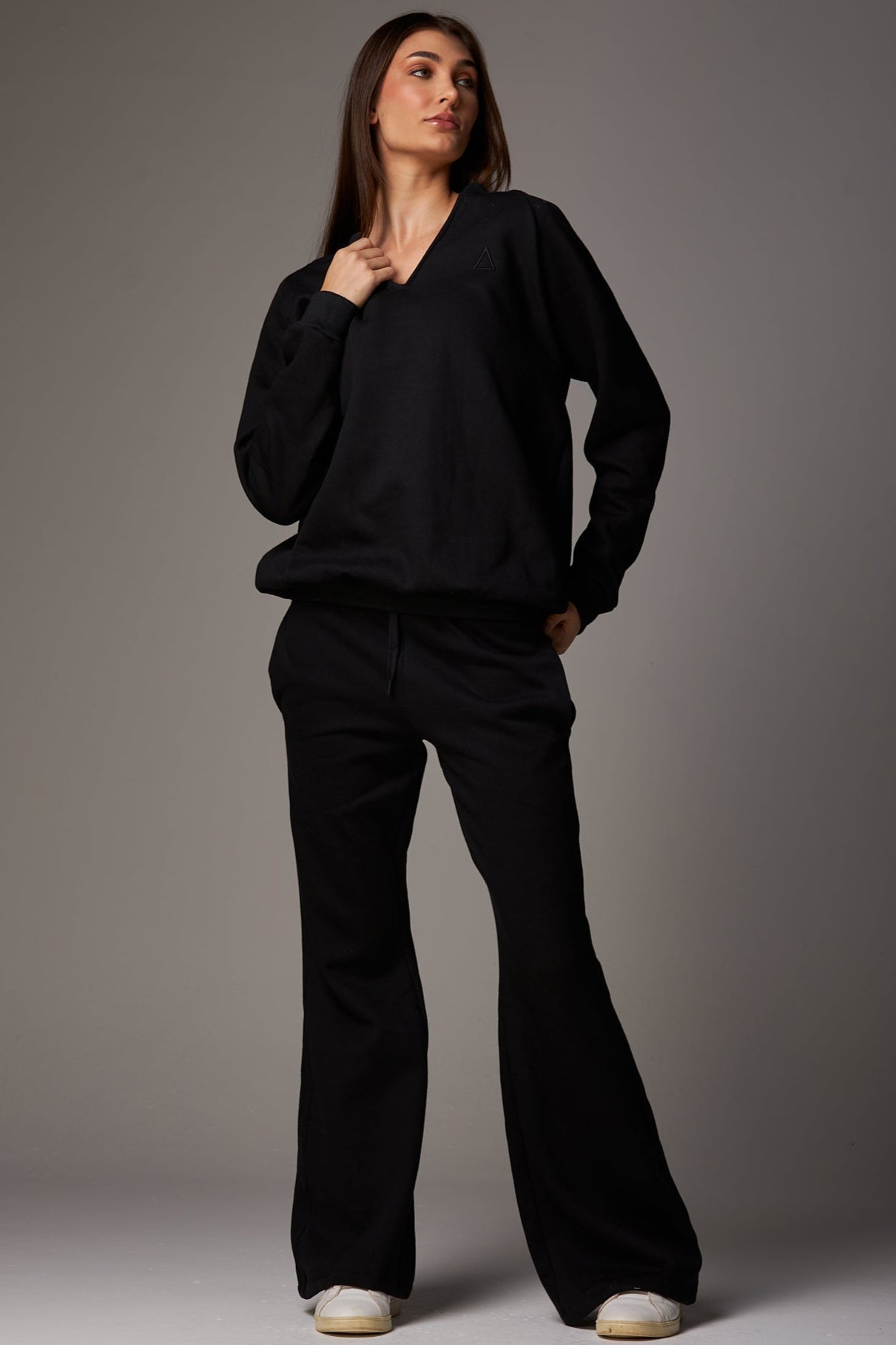 Moletom Straight Flare Black