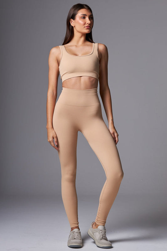 Legging Outsider Seamless Nude Wheat