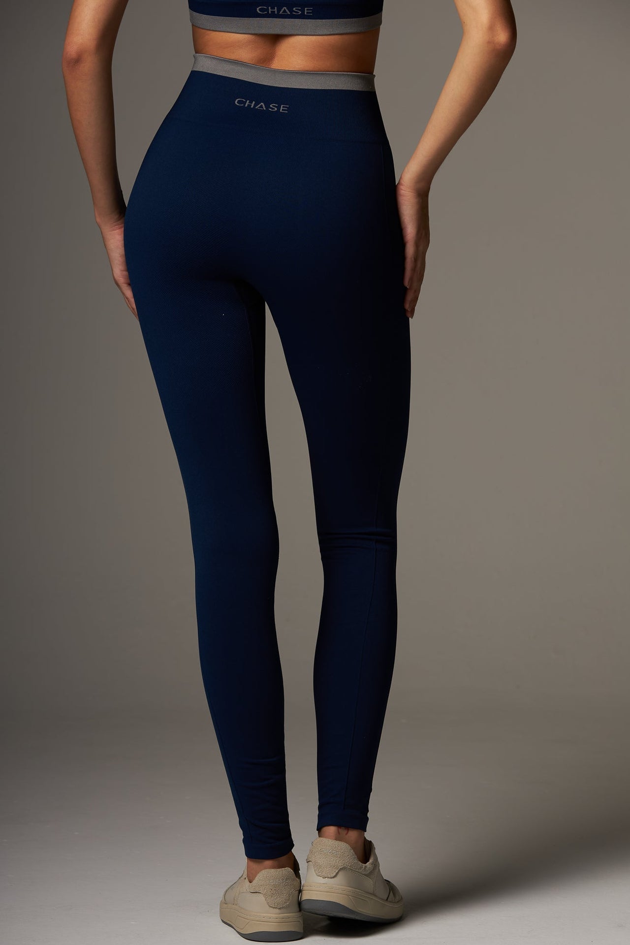 Legging Stripe Seamless Phantom Blue