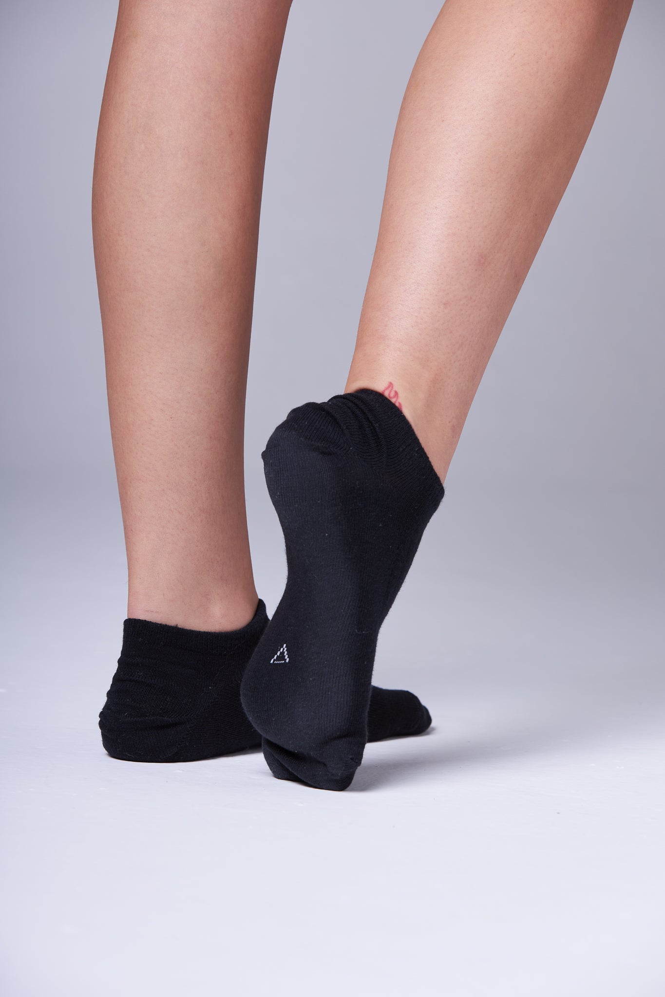 Meia Chase Low Black