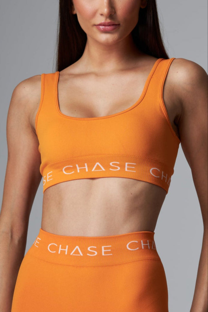 Top Signature Seamless Laranja Bahia