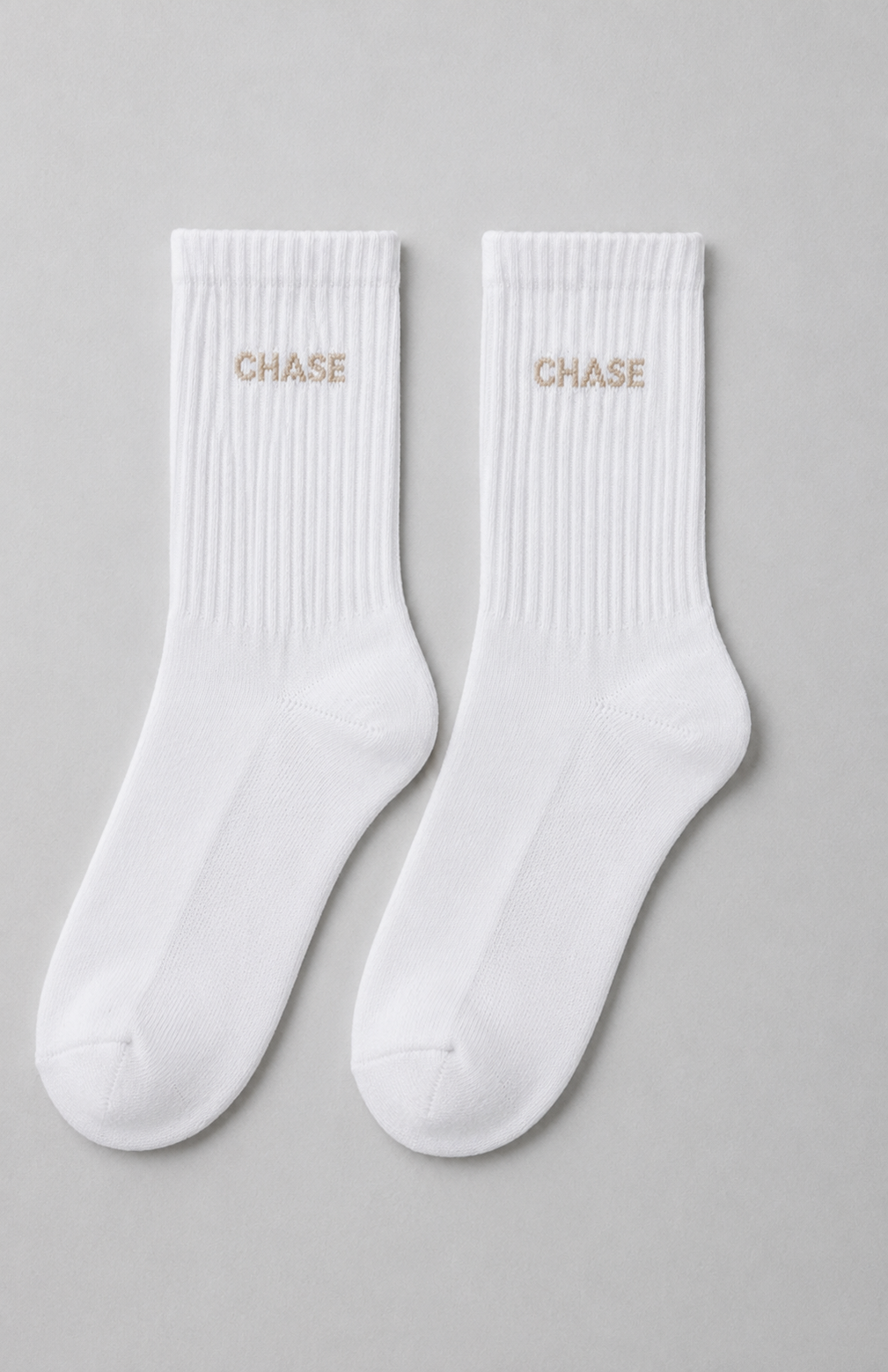 Chase Pro Socks White & Gray