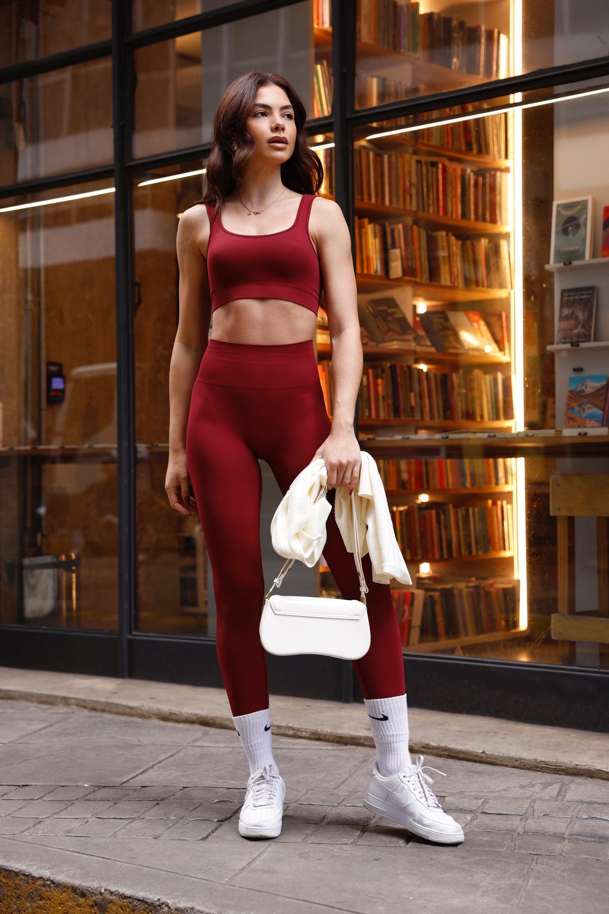 Legging Outsider Seamless Tibetan Red