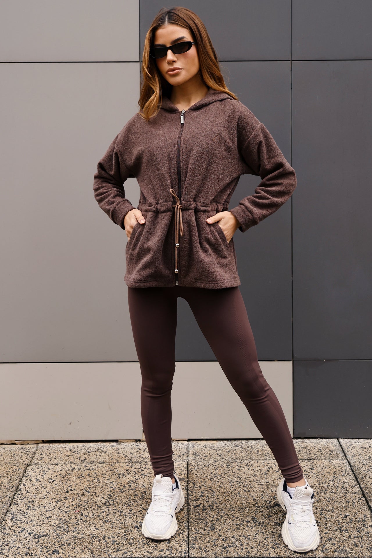 Parka Boucle Chocolate Martini