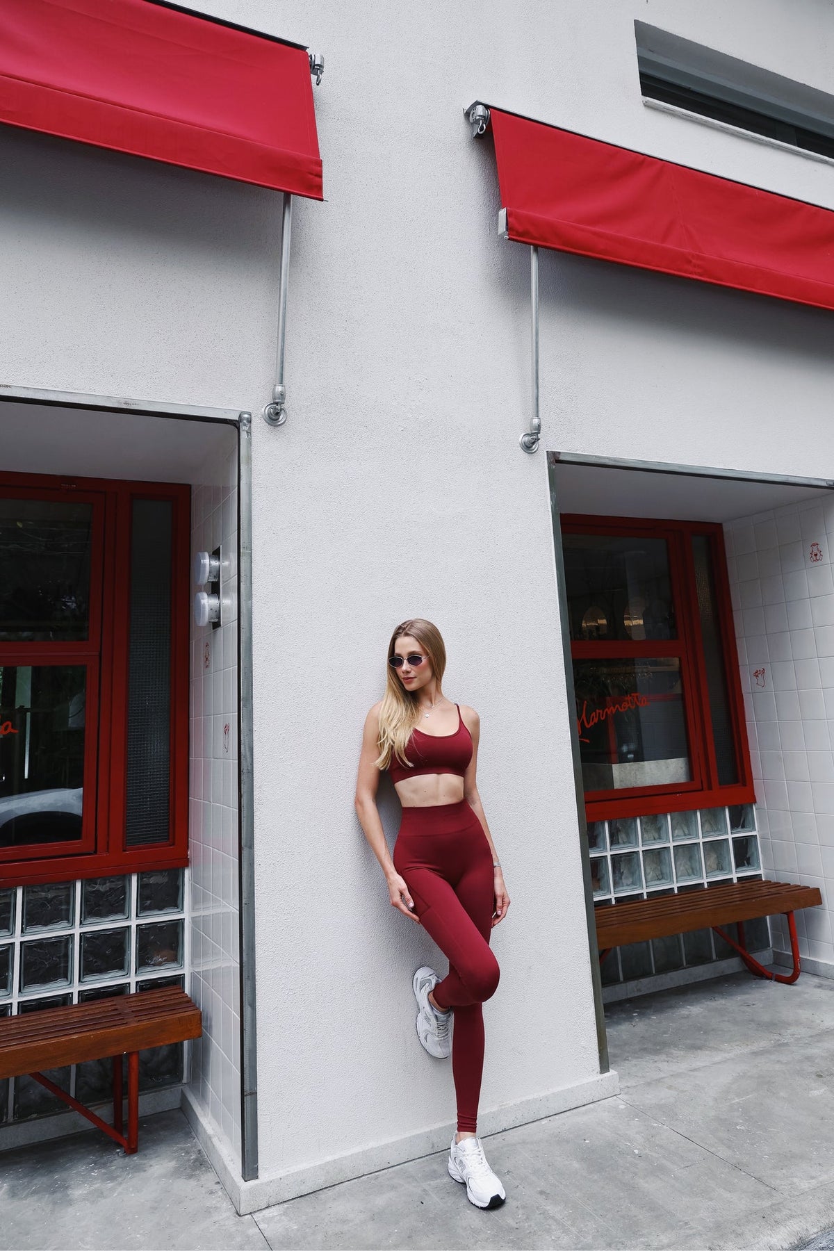 Top Jockey Slim Seamless Tibetan Red
