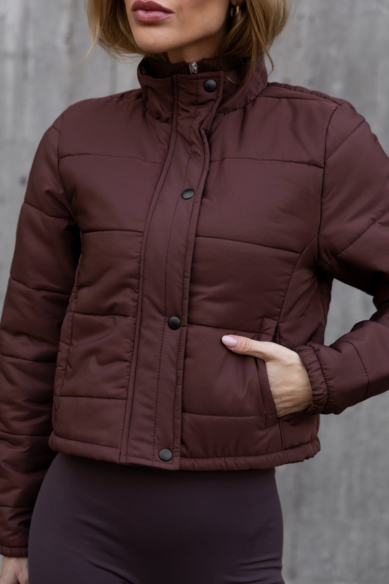 Puffer One Jacket Chocolate Martini