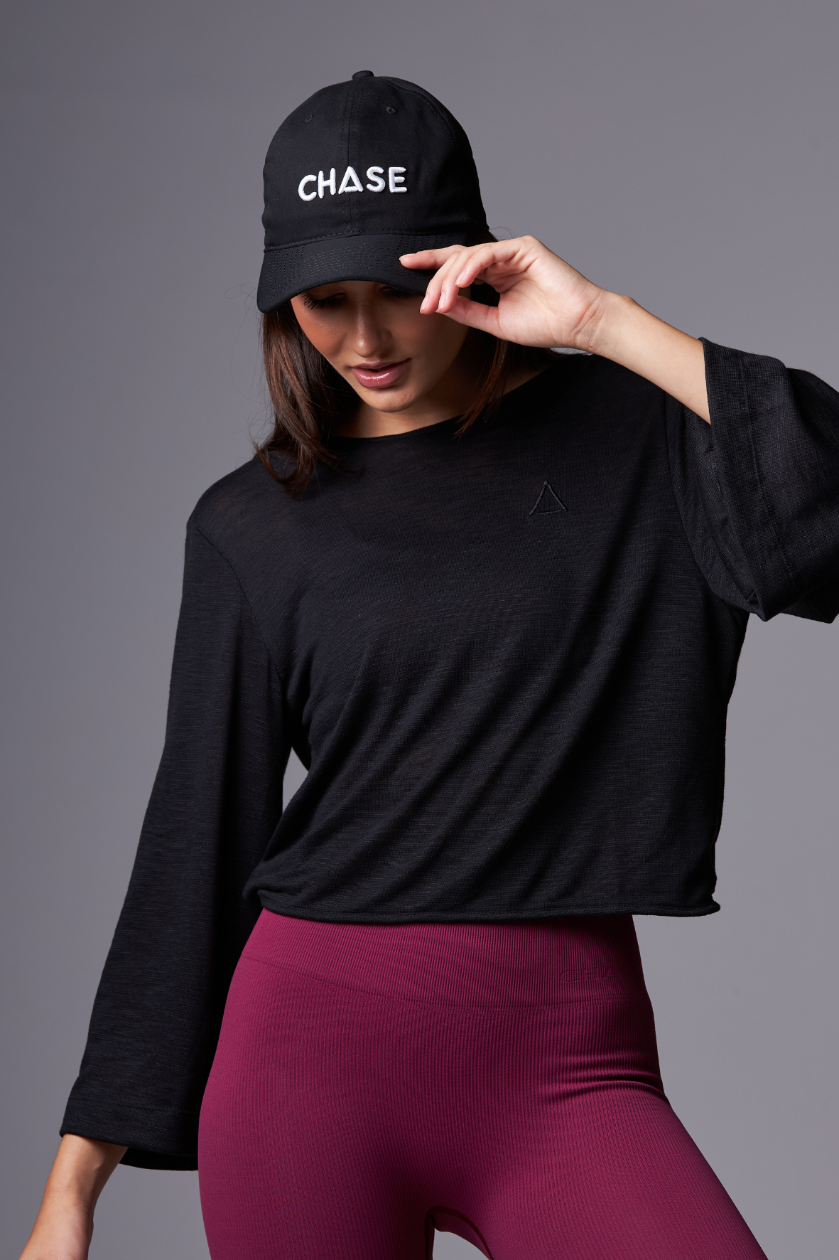 Chase Club Cap Black&White