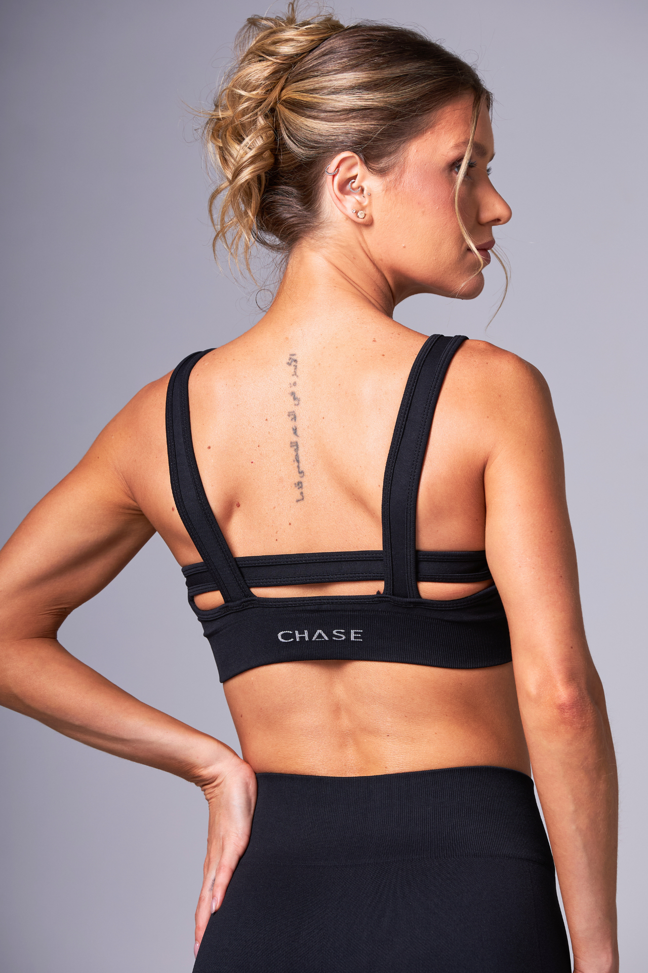 Top Browny Seamless Black