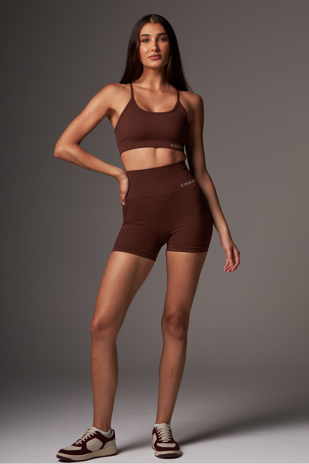 Top Pure Seamless Dark Brown
