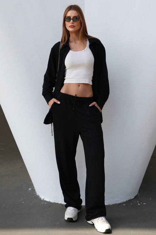 Sweatpants Boyfriend Black