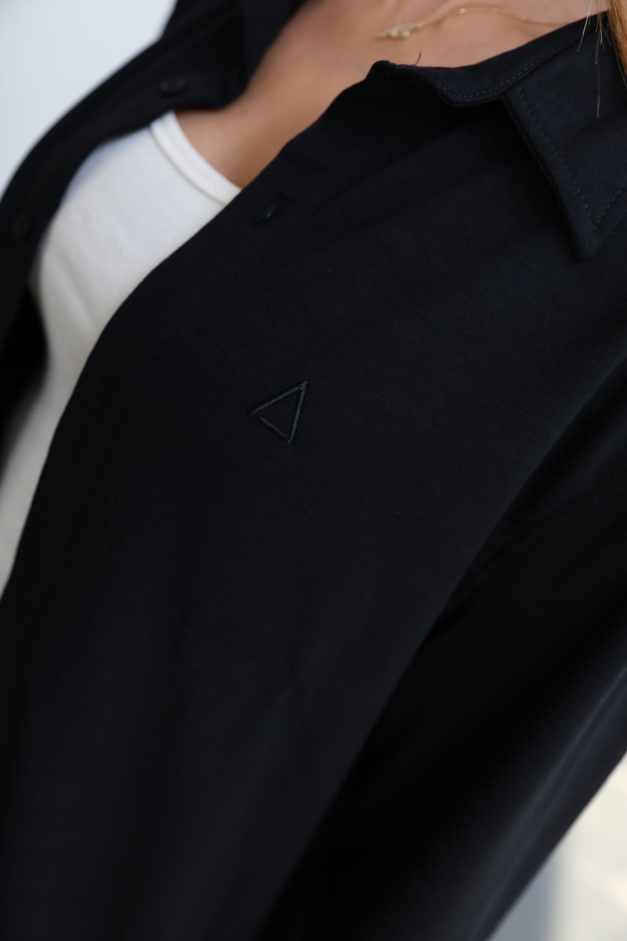 Sweatshirt Boyfriend Black