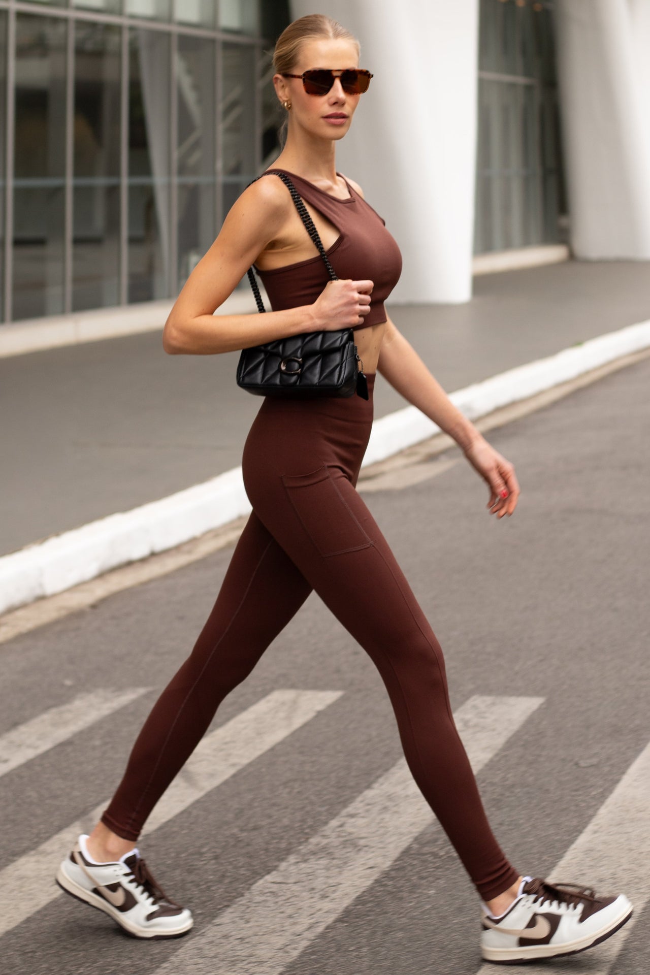 Legging Jockey Seamless Dark Brown