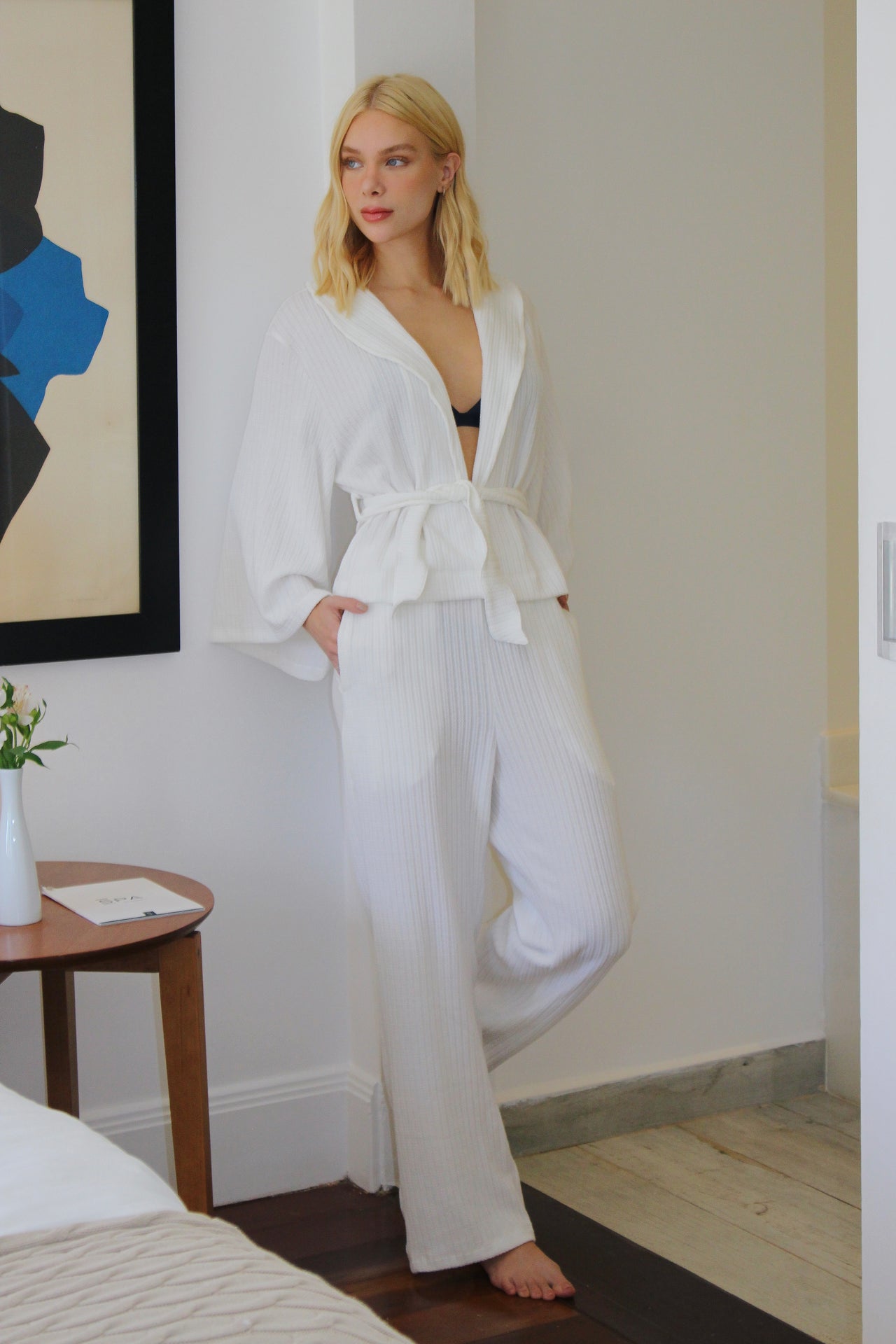 Kimono Light Tricot White