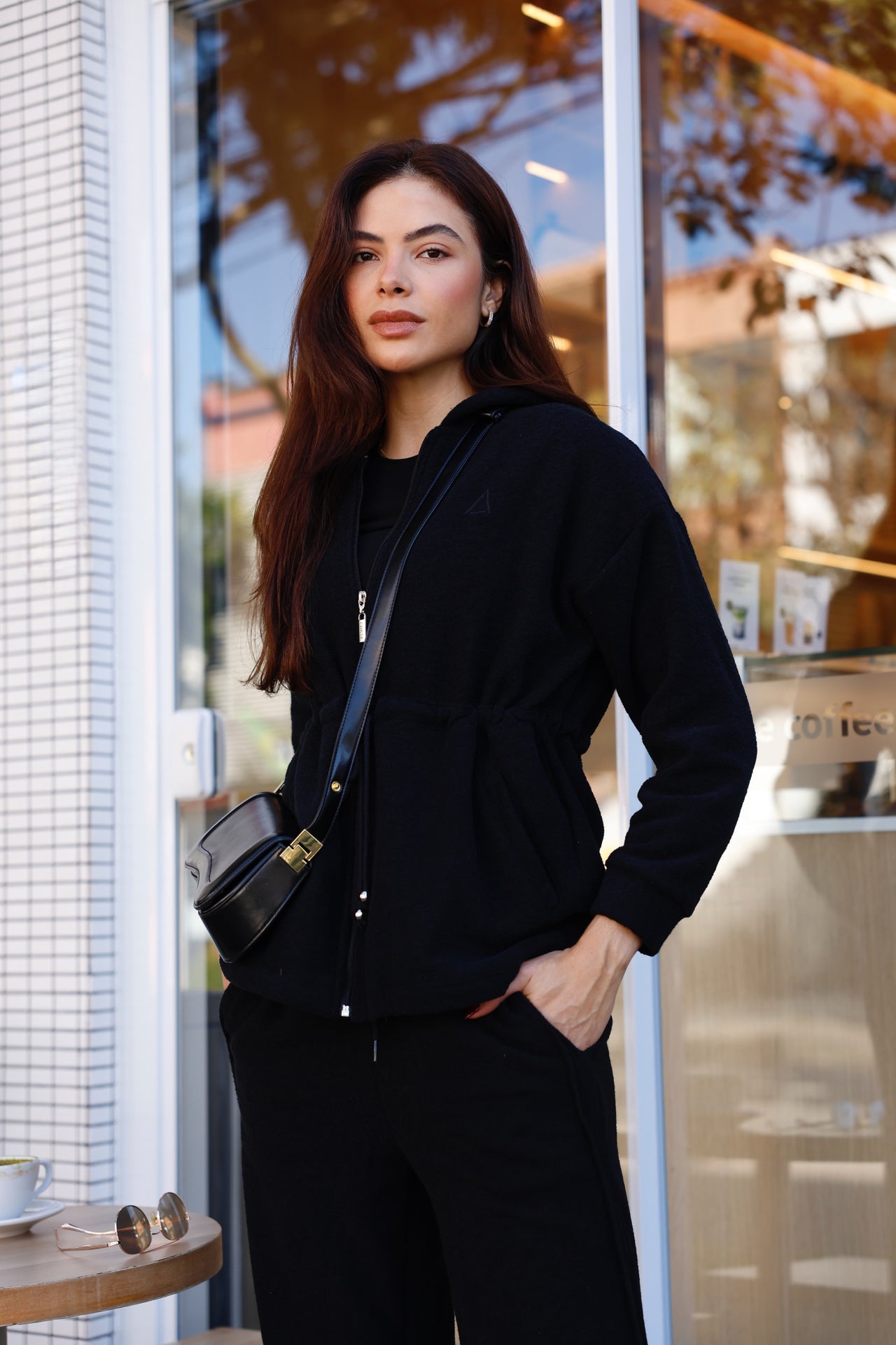 Parka Boucle Black