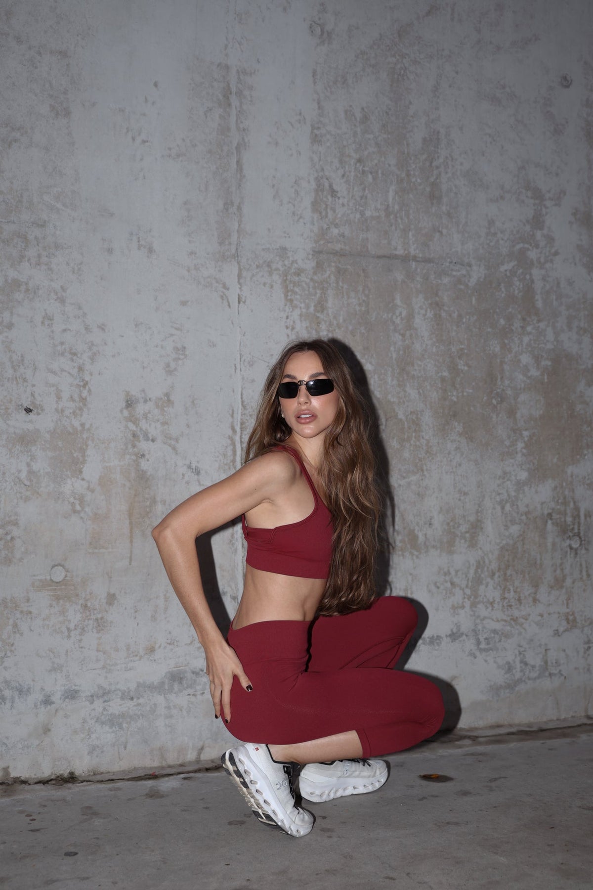 Top Brawny Seamless Tibetan Red
