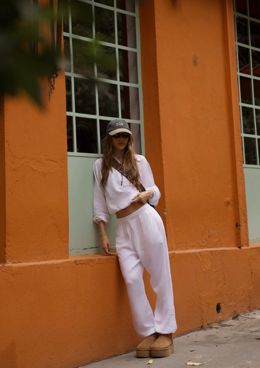 Pants Aladdin White