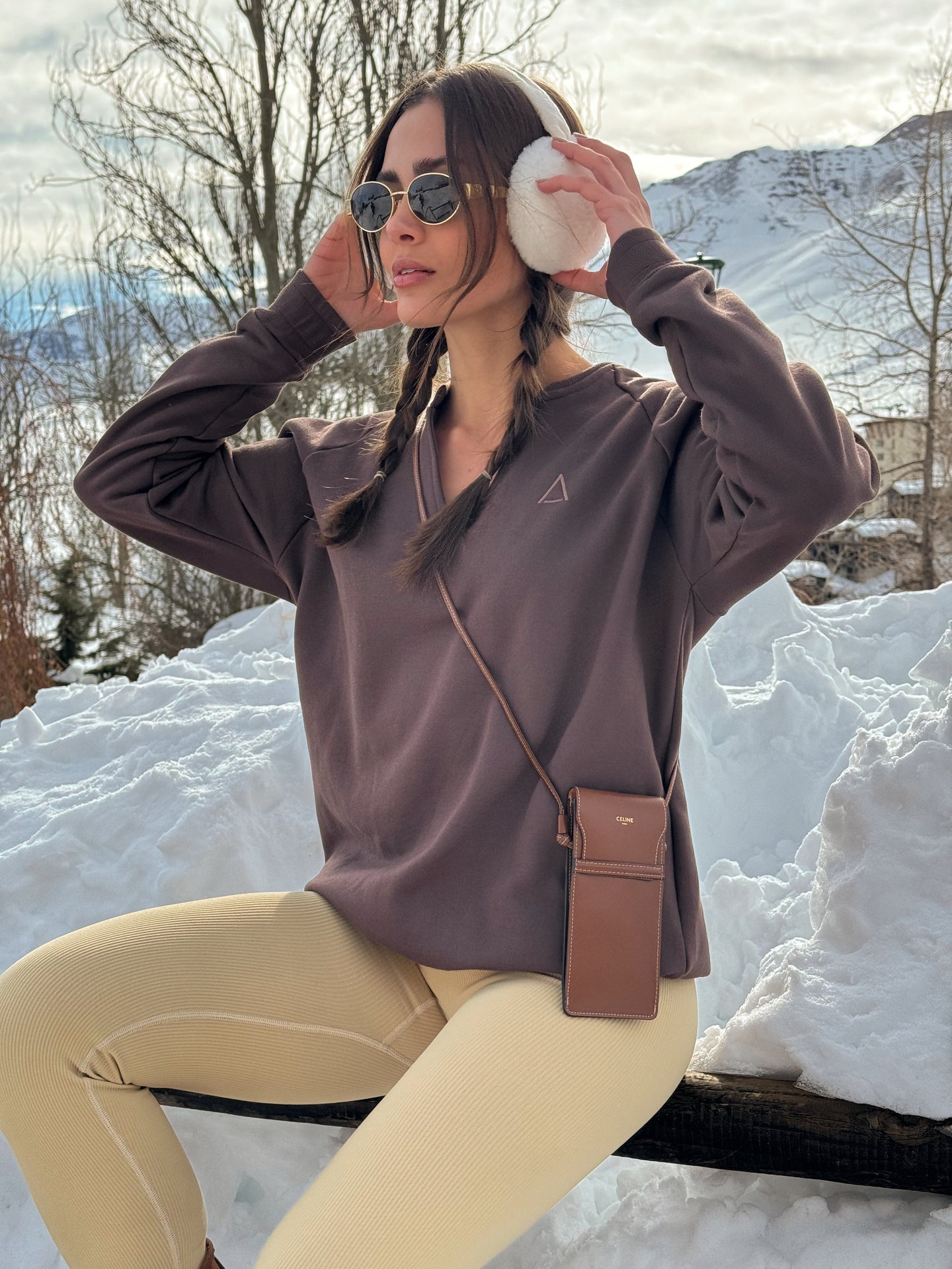 Moletom Gentle Dark Brown