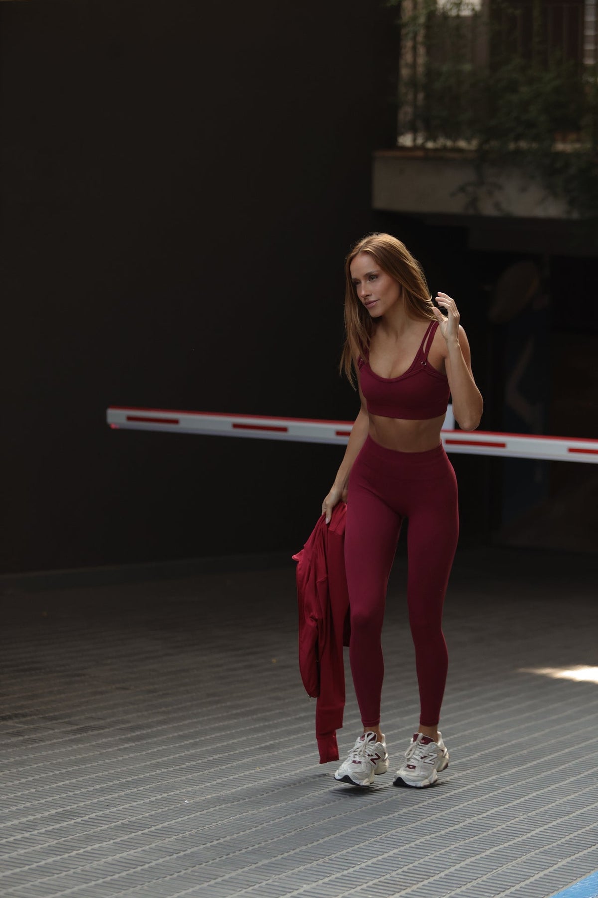 Top Caos Seamless Tibetan Red