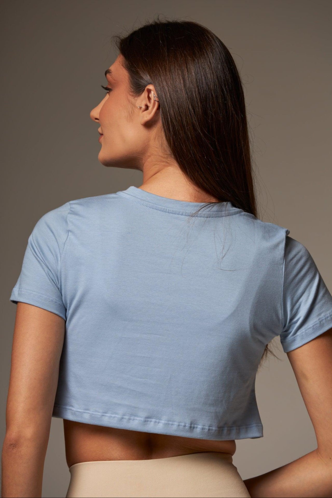 Cropped Essential Light Blue - chasebrasil.com
