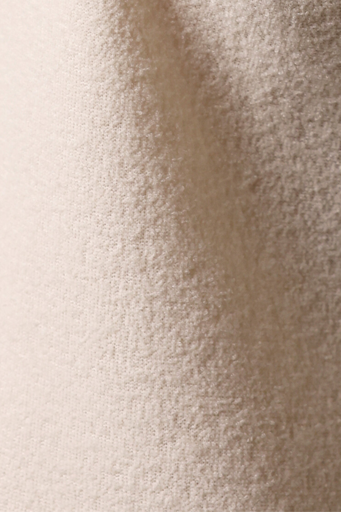 Wide Leg Boucle White