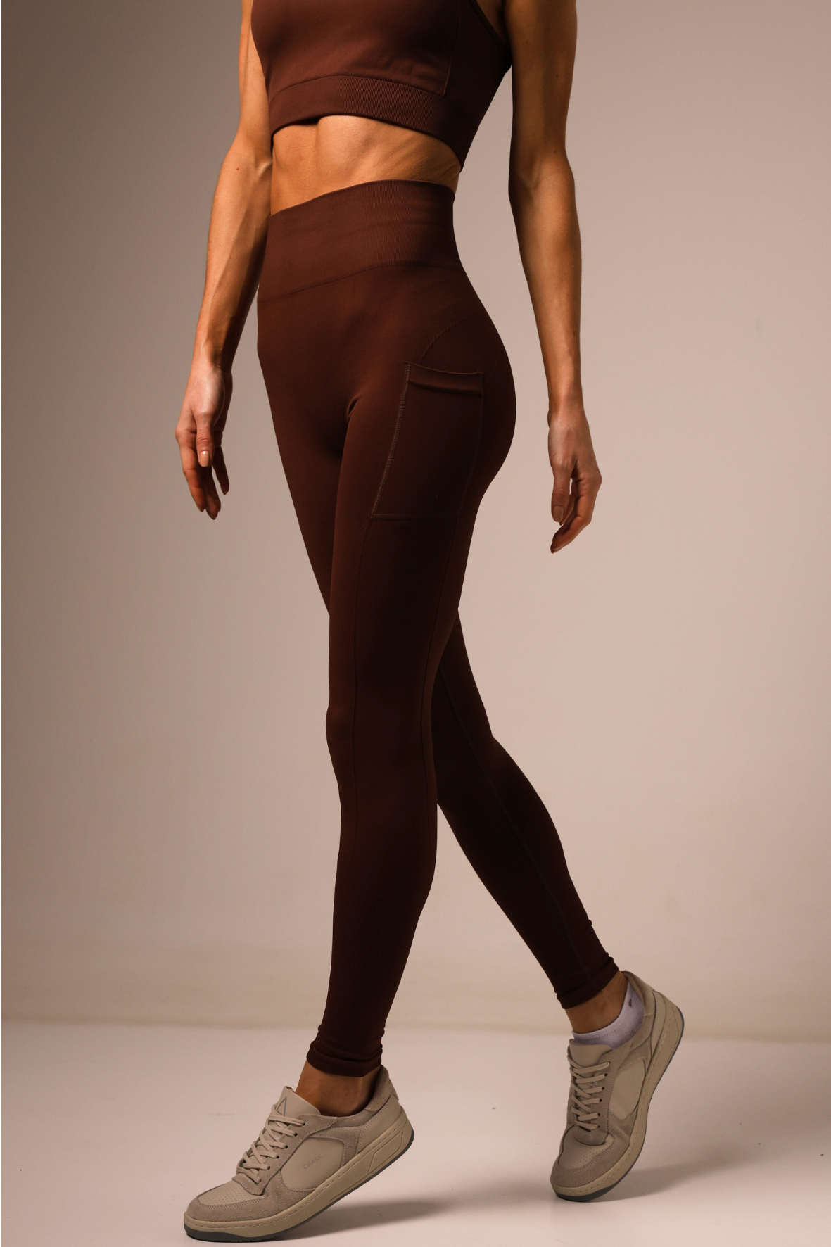 Legging Jockey Seamless Dark Brown