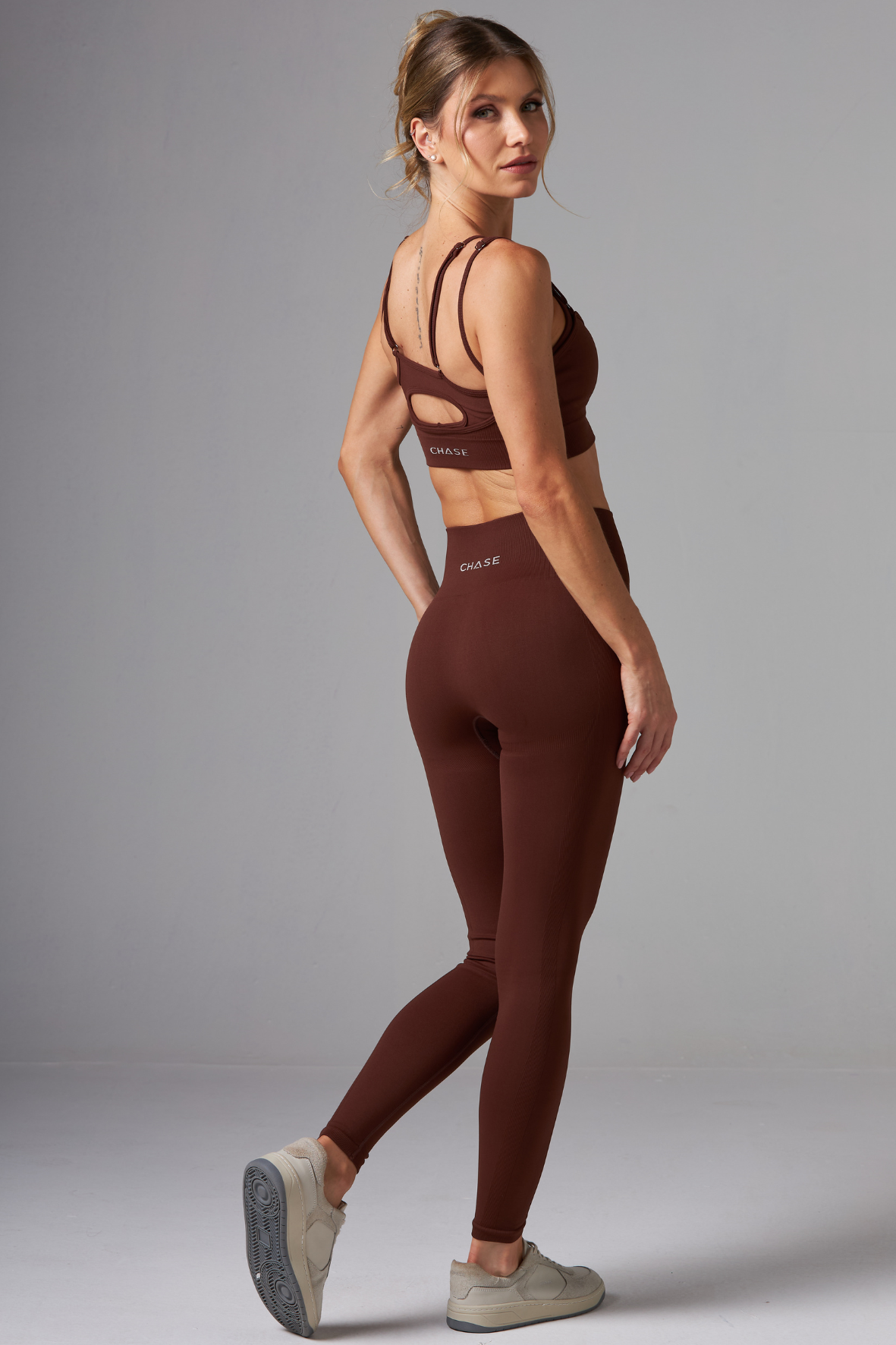 Legging Caos Seamless Dark brown