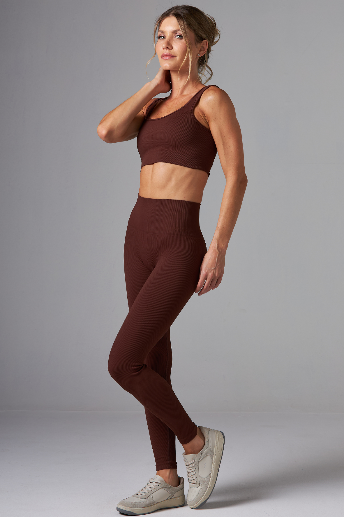 Legging Outsider Seamless Dark Brown