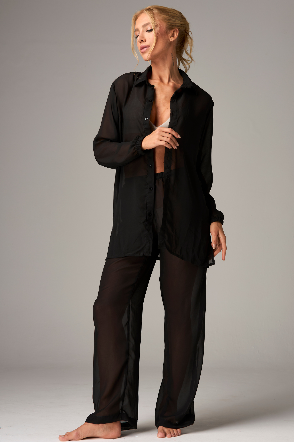 Pants Shadow Silhouette Black