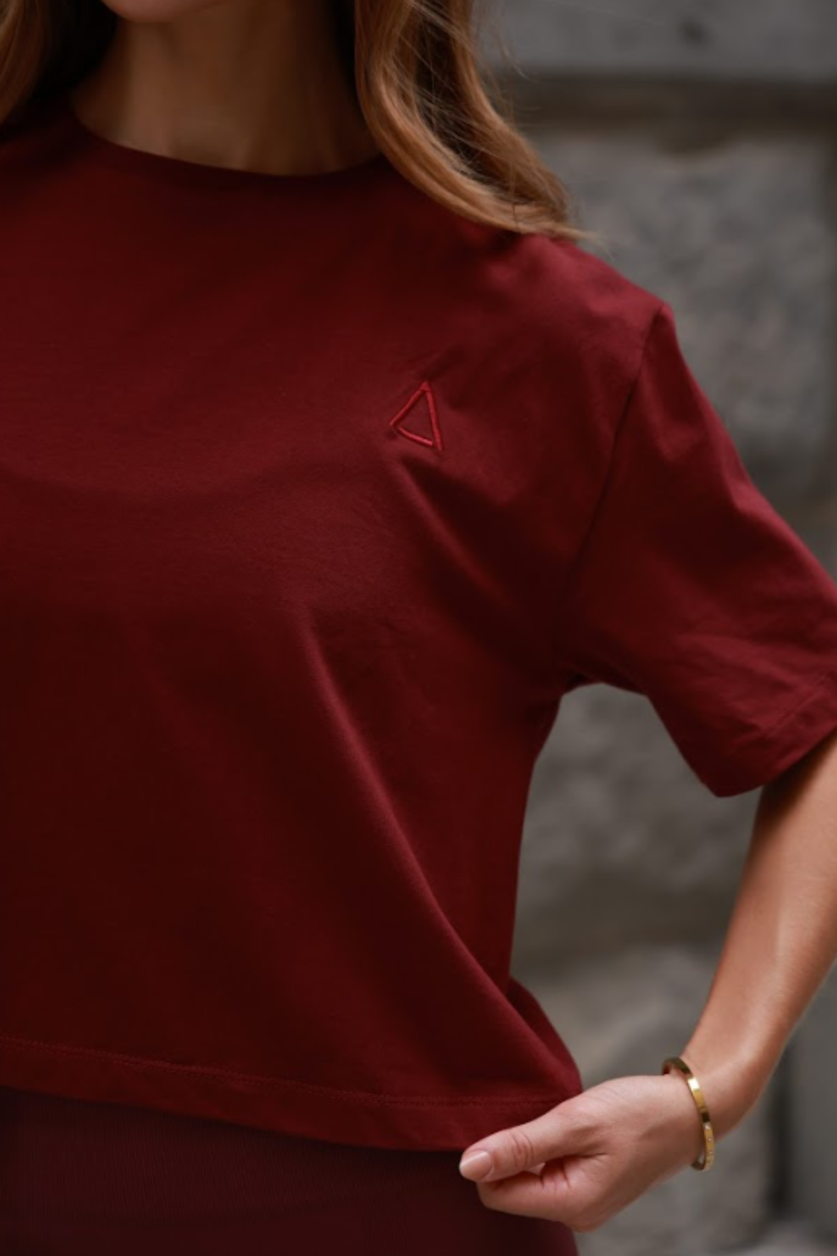 Soho T-shirt Burgundy