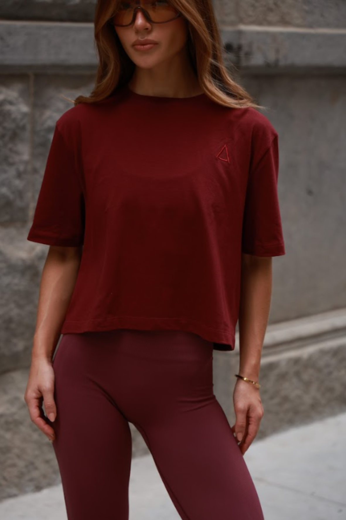 Soho T-shirt Burgundy