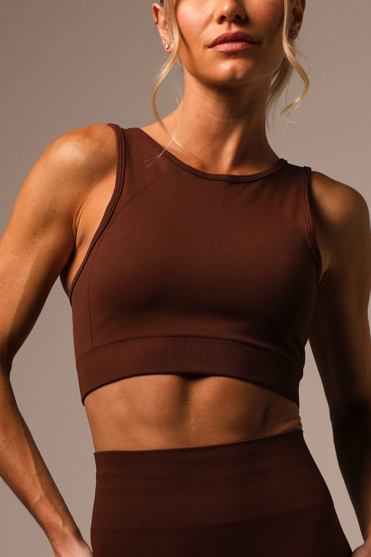 Top Jockey Seamless Dark Brown