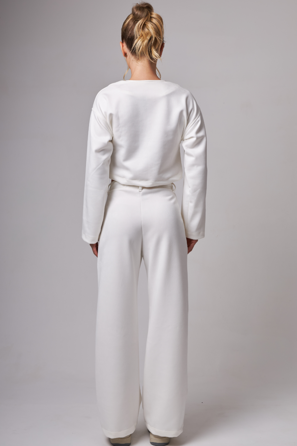 Wide Pants Traveler White