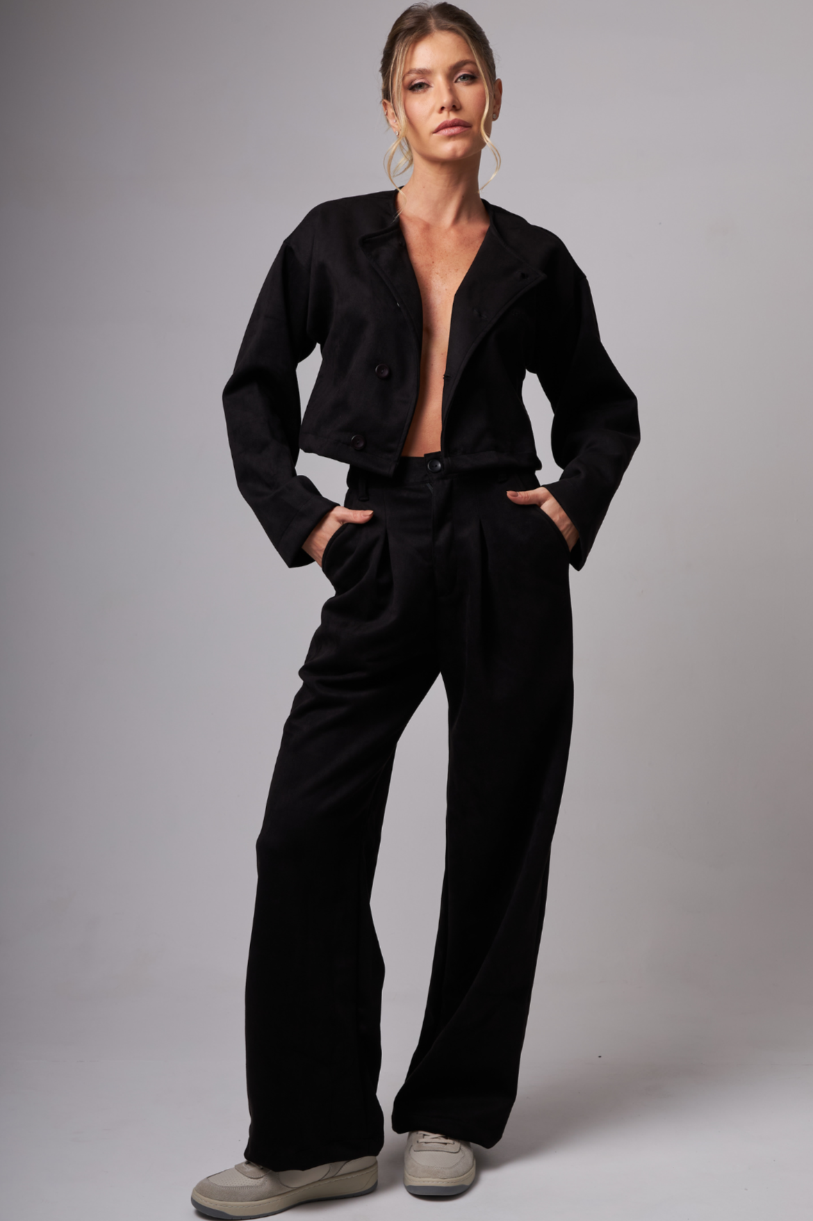 Wide Pants Traveler Black