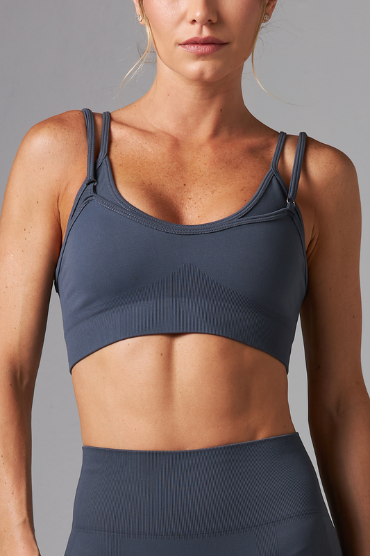 Top Caos Seamless Rhodium