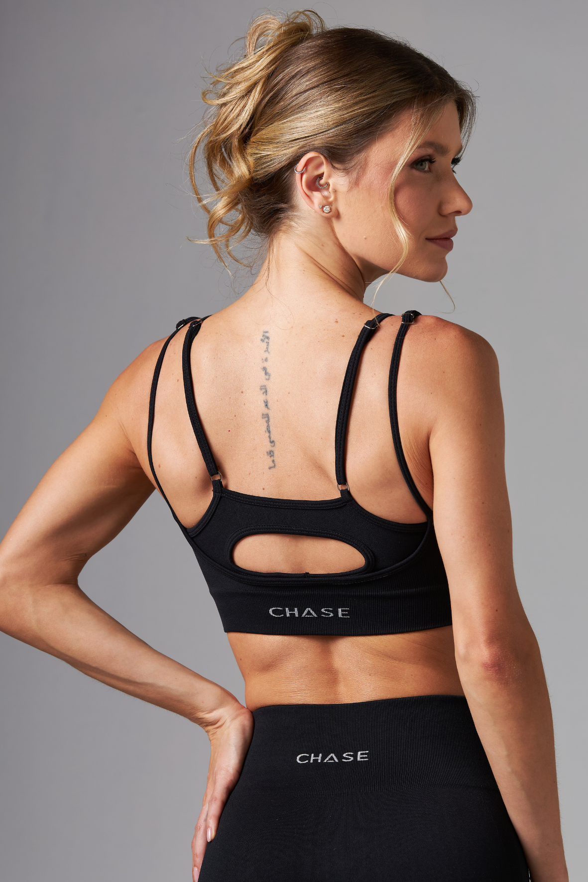 Top Caos Seamless Black