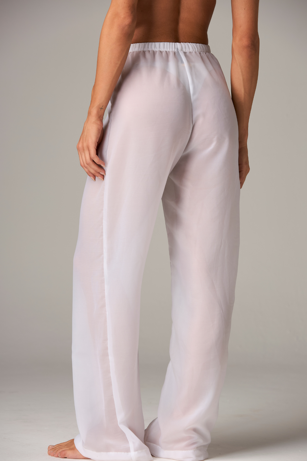 Pants Shadow Silhouette White