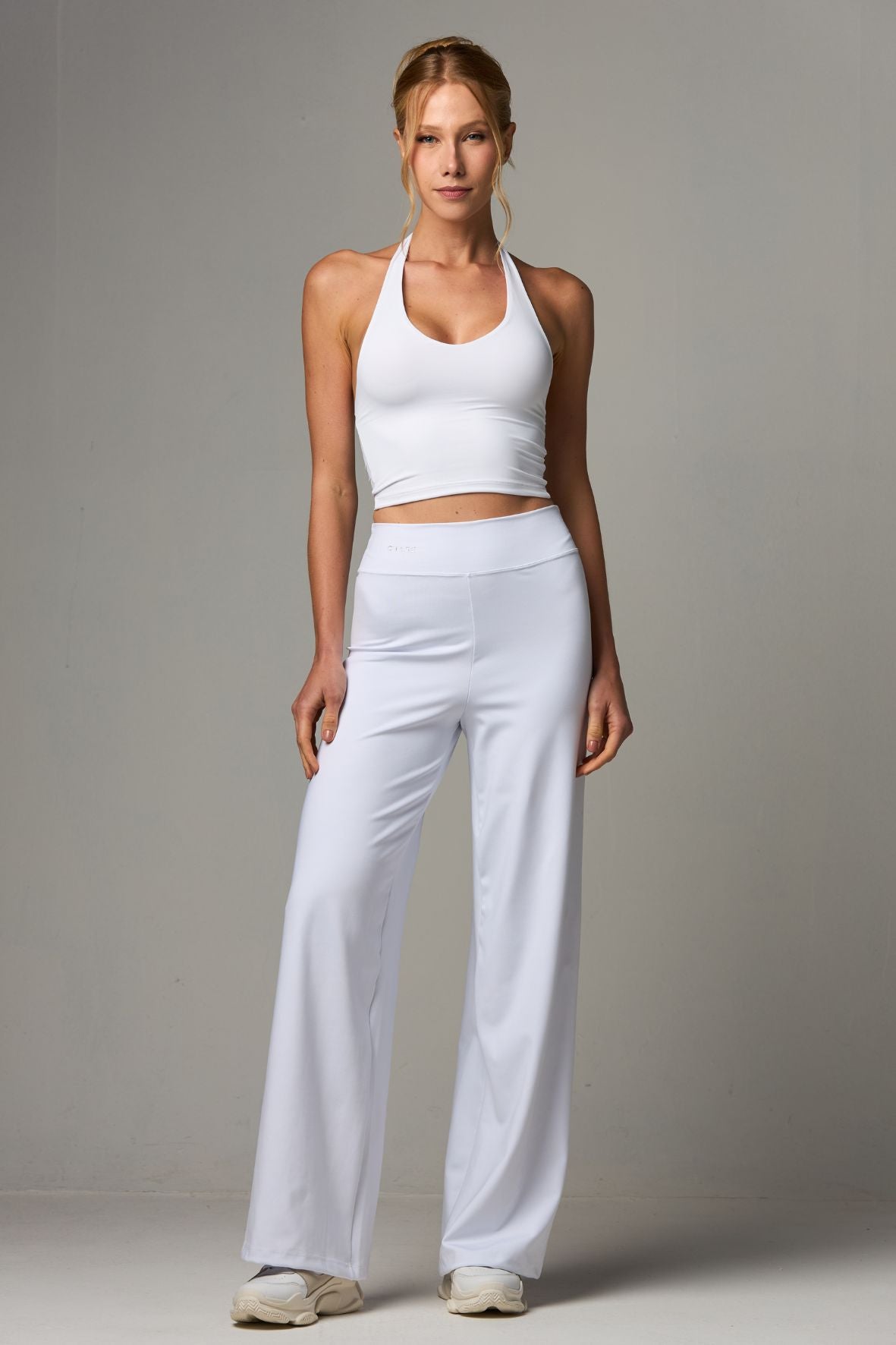 Pants Wide Tailor White
