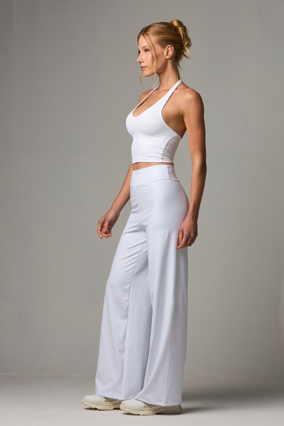 Pants Wide Tailor White