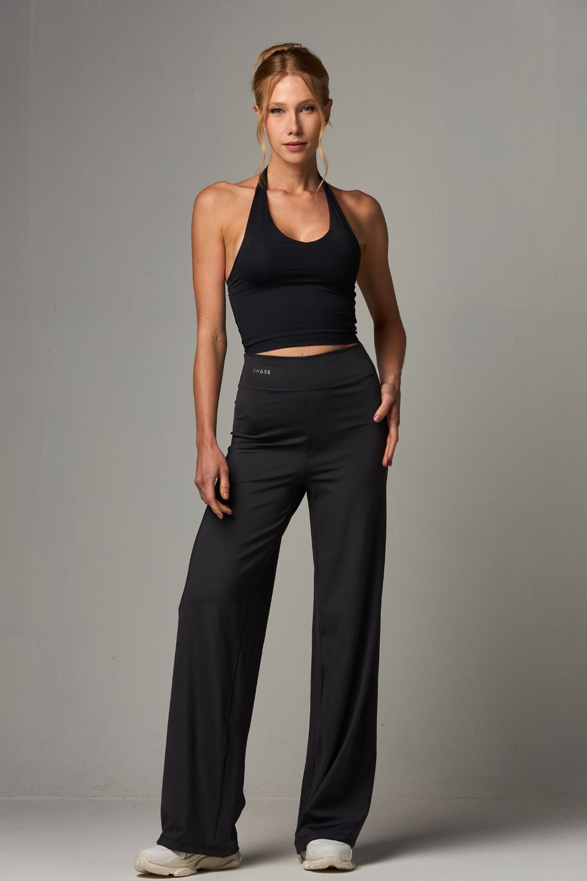 Pants Wide Tailor Black