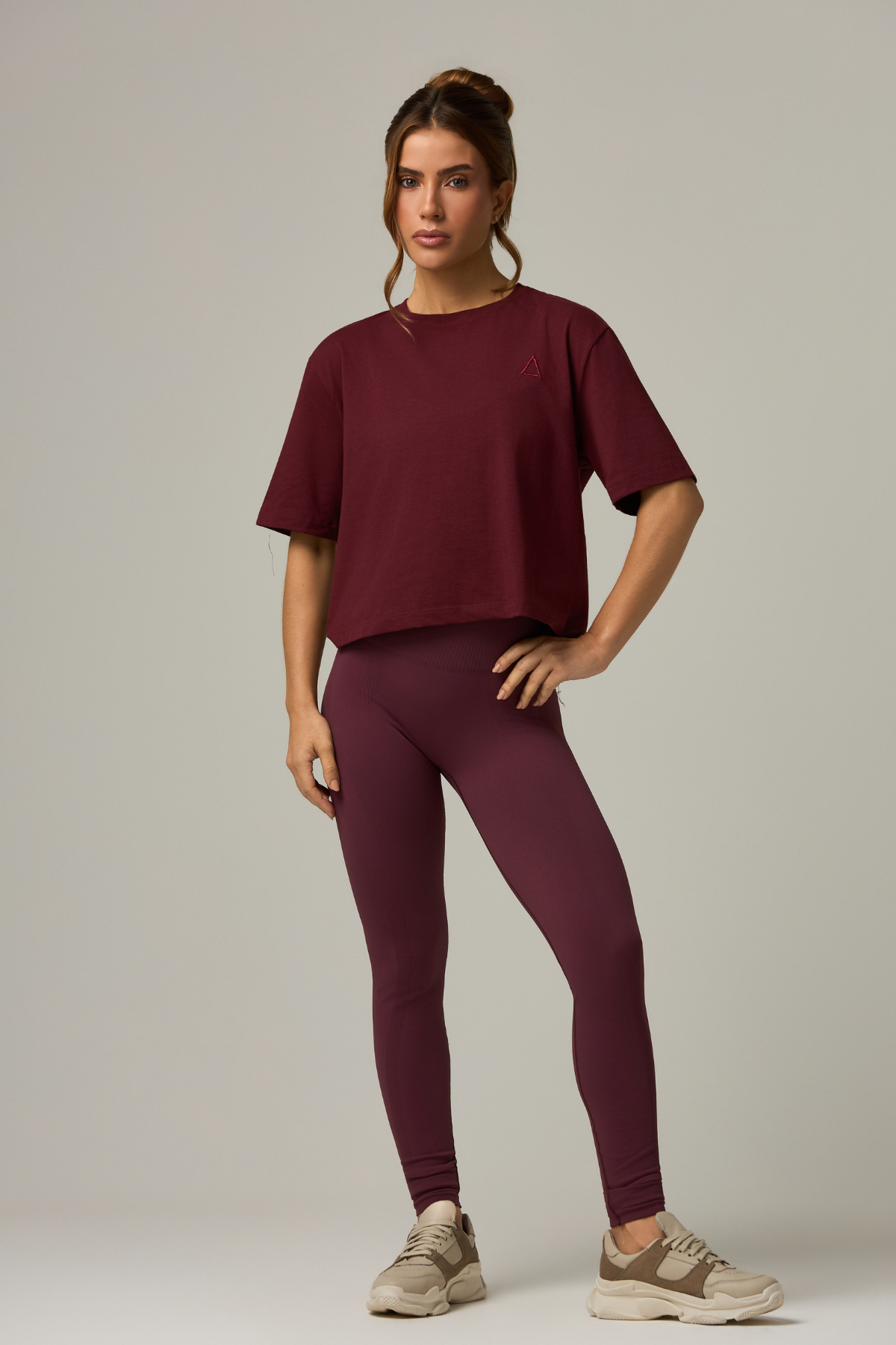 Soho T-shirt Burgundy
