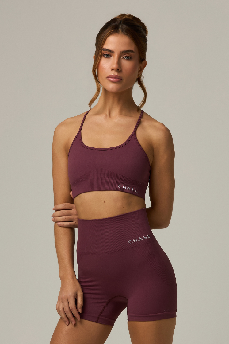 Top Pure Seamless Burgundy