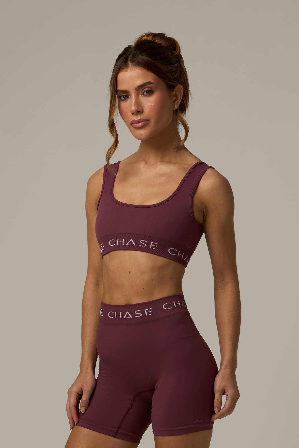 Top Signature Seamless Burgundy