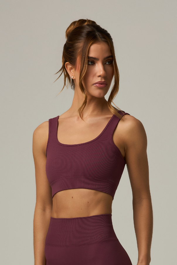 Top Outsider Seamless Burgundy