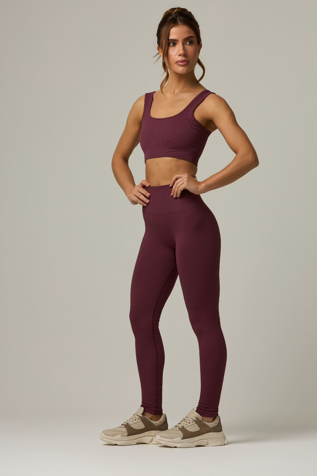 Legging Outsider Seamless Burgundy